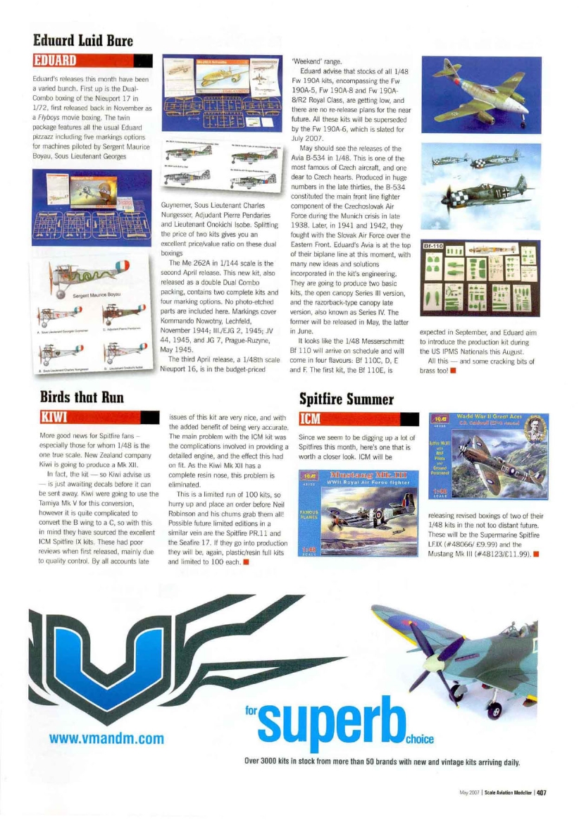 Scale Aviation Modeller International 2007-05